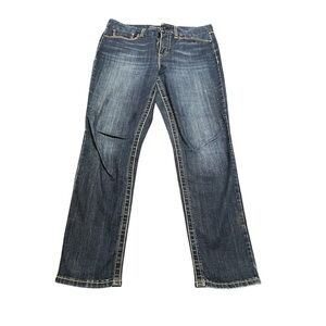Seven7•Dark Blue Denim Jeans